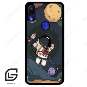قاب گوشی شیائومی ردمی نوت 7/7پرو (Redmi Note 7 / Note 7 Pro ) طرح فضانورد کد 2001