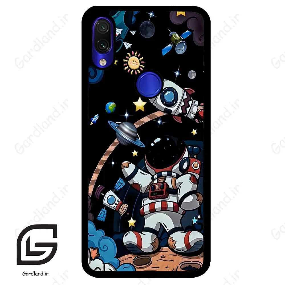 قاب گوشی شیائومی ردمی نوت 7/7پرو (Redmi Note 7 / Note 7 Pro ) طرح فضانورد کد 2007