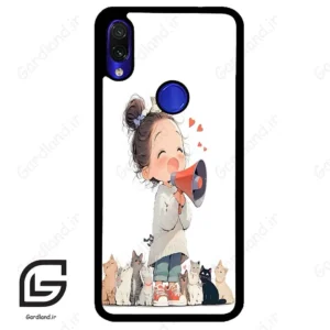 قاب گوشی شیائومی ردمی نوت 7/7پرو (Redmi Note 7 / Note 7 Pro ) طرح دخترانه کد 2027