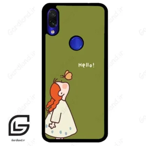 قاب گوشی شیائومی ردمی نوت 7/7پرو (Redmi Note 7 / Note 7 Pro ) طرح دخترانه کد 2044