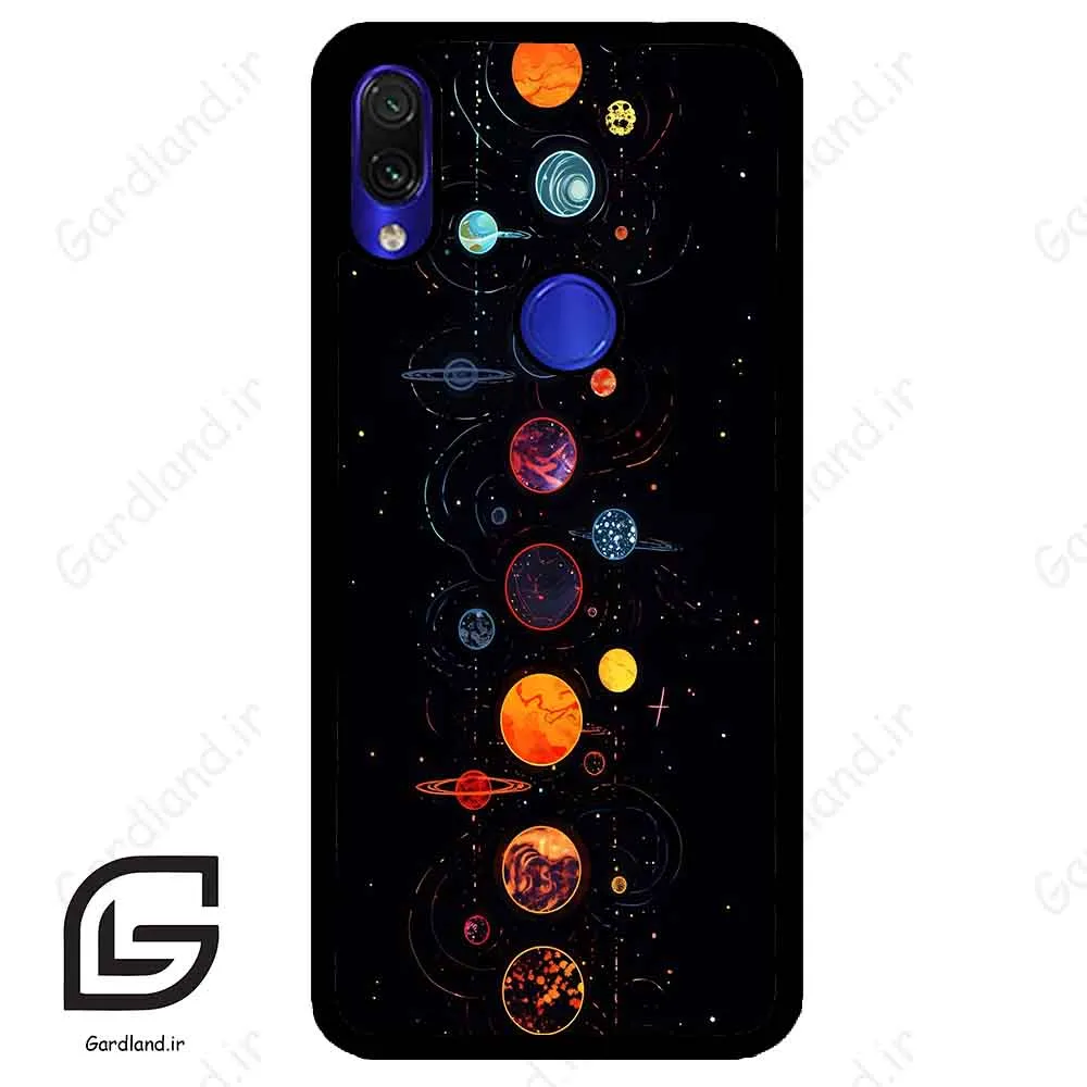 قاب گوشی شیائومی ردمی نوت 7/7پرو (Redmi Note 7 / Note 7 Pro ) طرح کهکشان کد 2062