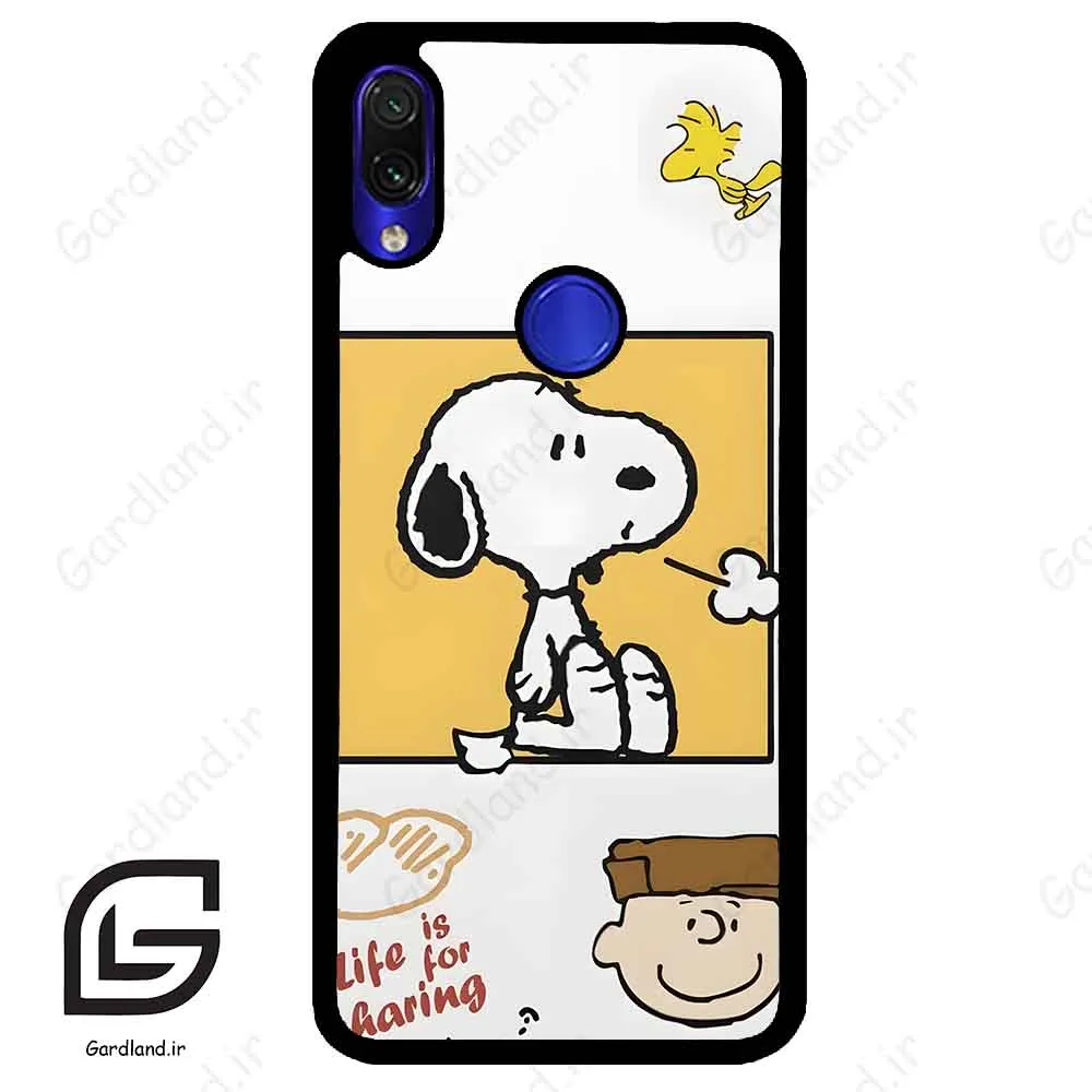 قاب گوشی شیائومی ردمی نوت 7/7پرو (Redmi Note 7 / Note 7 Pro ) طرح اسنوپی کد 2076