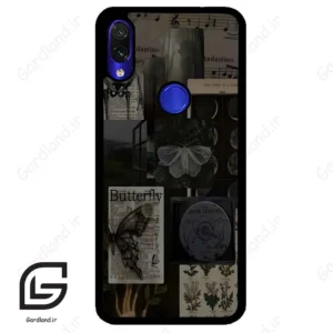 قاب گوشی شیائومی ردمی نوت 7/7پرو (Redmi Note 7 / Note 7 Pro ) طرح پروانه کد 2096