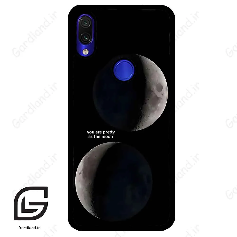 قاب گوشی شیائومی ردمی نوت 7/7پرو (Redmi Note 7 / Note 7 Pro ) طرح ماه کد 2099