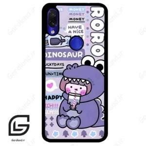 قاب گوشی شیائومی ردمی نوت 7/7پرو (Redmi Note 7 / Note 7 Pro ) طرح دایناسور کد 2155