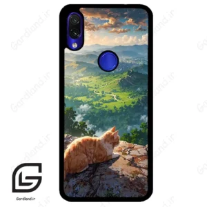 قاب گوشی شیائومی ردمی نوت 7/7پرو (Redmi Note 7 / Note 7 Pro ) طرح گربه کد 2203