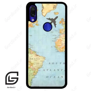 قاب گوشی شیائومی ردمی نوت 7/7پرو (Redmi Note 7 / Note 7 Pro ) طرح نقشه کد 2243