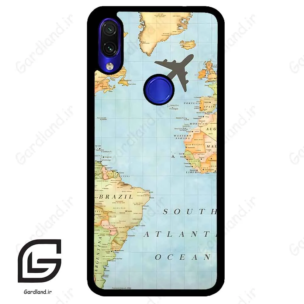 قاب گوشی شیائومی ردمی نوت 7/7پرو (Redmi Note 7 / Note 7 Pro ) طرح نقشه کد 2243