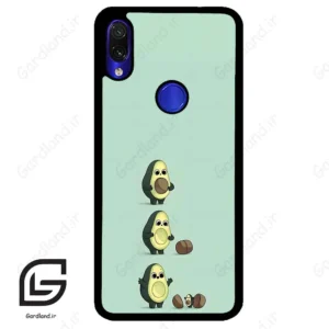 قاب گوشی شیائومی ردمی نوت 7/7پرو (Redmi Note 7 / Note 7 Pro ) طرح اووکادو کد 2258