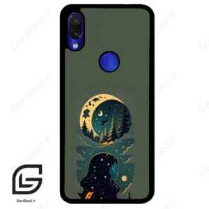 قاب گوشی شیائومی ردمی نوت 7/7پرو (Redmi Note 7 / Note 7 Pro ) طرح ماه کد 2267