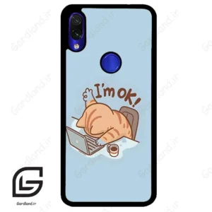 قاب گوشی شیائومی ردمی نوت 7/7پرو (Redmi Note 7 / Note 7 Pro ) طرح گربه کد 2297