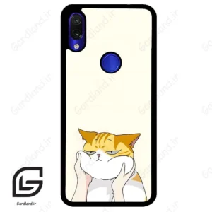 قاب گوشی شیائومی ردمی نوت 7/7پرو (Redmi Note 7 / Note 7 Pro ) طرح گربه کد 2298