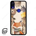 قاب گوشی شیائومی ردمی نوت 7/7پرو (Redmi Note 7 / Note 7 Pro ) طرح حیوانات کد 2338