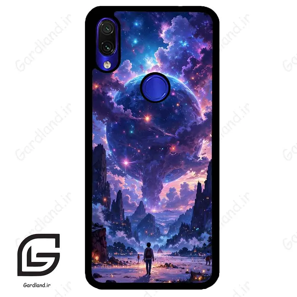 قاب گوشی شیائومی ردمی نوت 7/7پرو (Redmi Note 7 / Note 7 Pro ) طرح ماه کد 2343