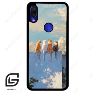قاب گوشی شیائومی ردمی نوت 7/7پرو (Redmi Note 7 / Note 7 Pro ) طرح گربه کد 2367