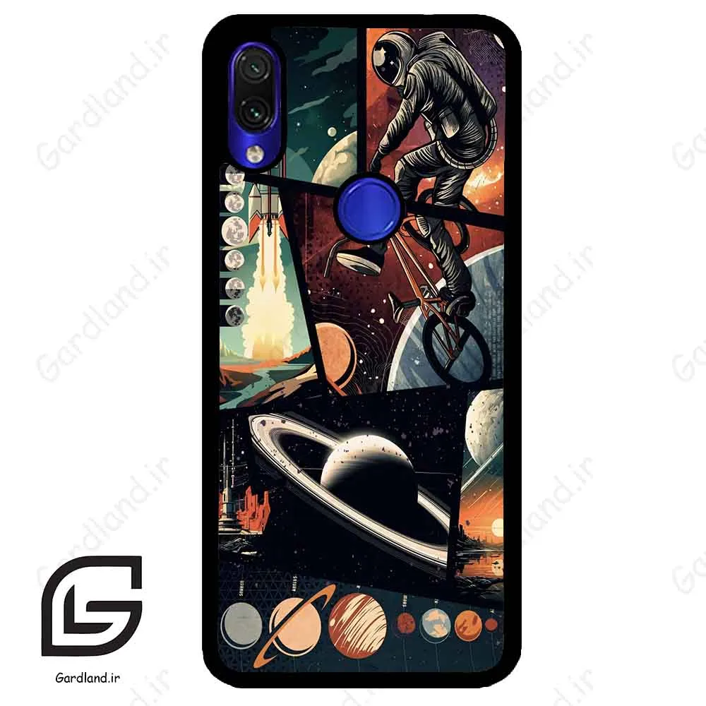 قاب گوشی شیائومی ردمی نوت 7/7پرو (Redmi Note 7 / Note 7 Pro ) طرح فضانورد کد 2415