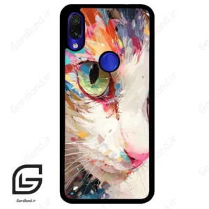 قاب گوشی شیائومی ردمی نوت 7/7پرو (Redmi Note 7 / Note 7 Pro ) طرح گربه کد 2437