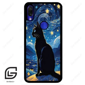 قاب گوشی شیائومی ردمی نوت 7/7پرو (Redmi Note 7 / Note 7 Pro ) طرح گربه کد 2438
