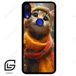 قاب گوشی شیائومی ردمی نوت 7/7پرو (Redmi Note 7 / Note 7 Pro ) طرح گربه کد 2440
