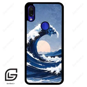 قاب گوشی شیائومی ردمی نوت 7/7پرو (Redmi Note 7 / Note 7 Pro ) طرح موج کد 2443