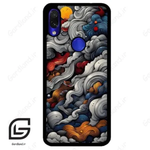 قاب گوشی شیائومی ردمی نوت 7/7پرو (Redmi Note 7 / Note 7 Pro ) طرح ابرنگی کد 2448