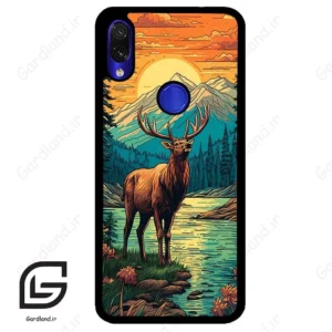 قاب گوشی شیائومی ردمی نوت 7/7پرو (Redmi Note 7 / Note 7 Pro ) طرح گوزن کد 2471