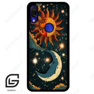 قاب گوشی شیائومی ردمی نوت 7/7پرو (Redmi Note 7 / Note 7 Pro ) طرح ماه کد 2474