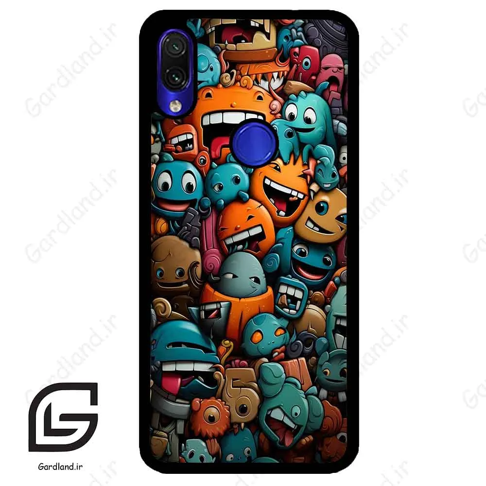 قاب گوشی شیائومی ردمی نوت 7/7پرو (Redmi Note 7 / Note 7 Pro ) طرح استیکر کد 2478