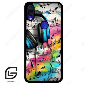 قاب گوشی شیائومی ردمی نوت 7/7پرو (Redmi Note 7 / Note 7 Pro ) طرح موسیقی کد 2482