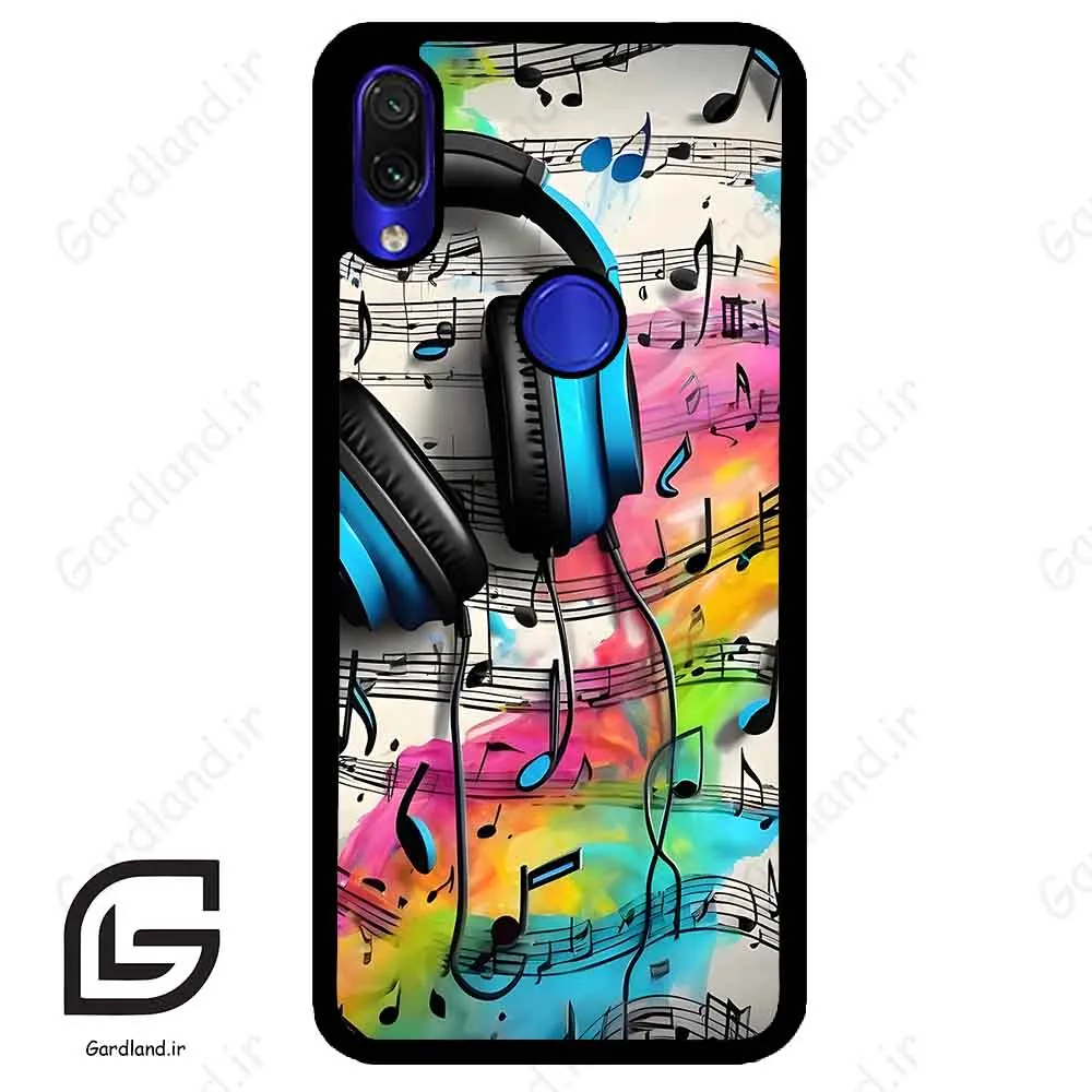 قاب گوشی شیائومی ردمی نوت 7/7پرو (Redmi Note 7 / Note 7 Pro ) طرح موسیقی کد 2482