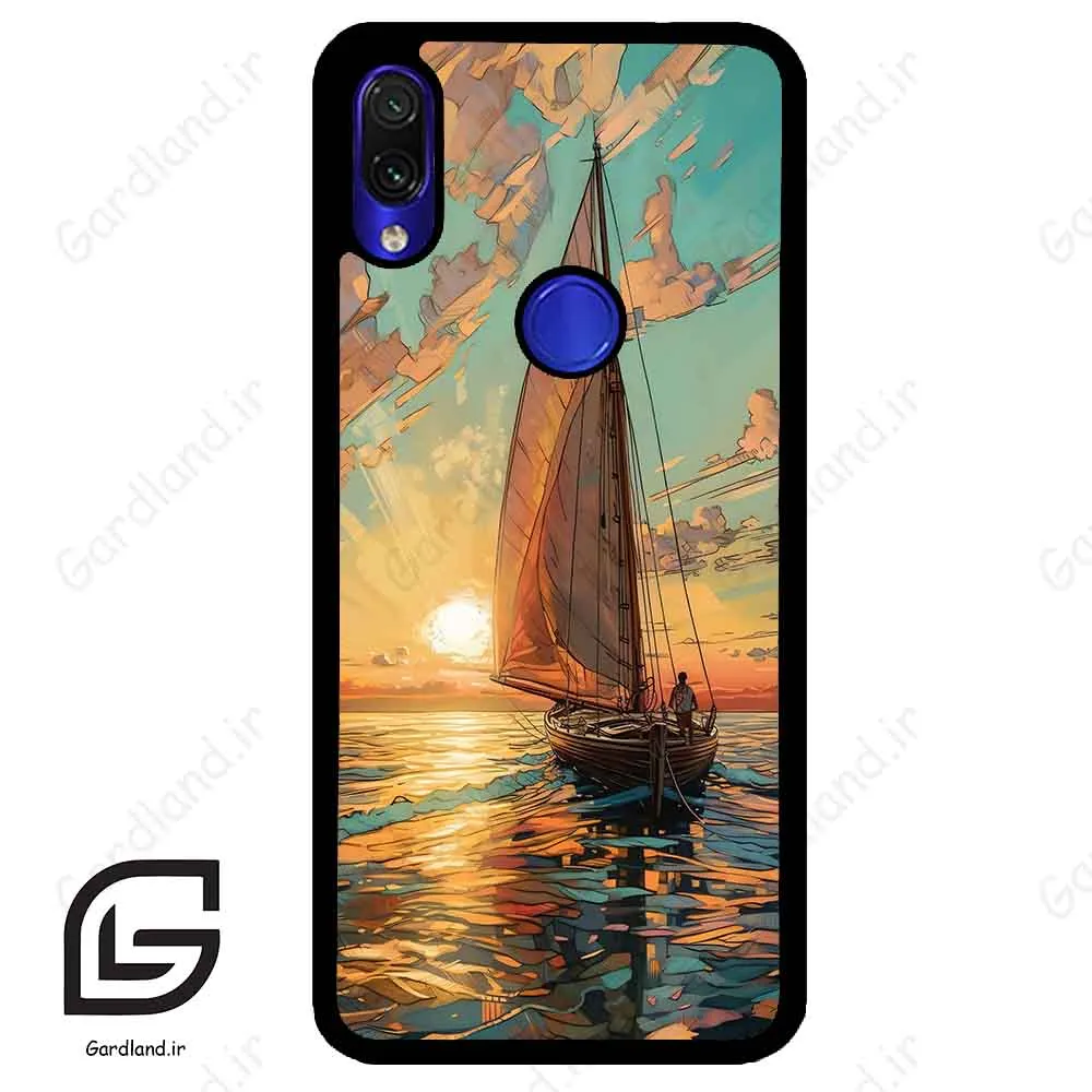 قاب گوشی شیائومی ردمی نوت 7/7پرو (Redmi Note 7 / Note 7 Pro ) طرح قایق کد 2485