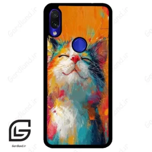 قاب گوشی شیائومی ردمی نوت 7/7پرو (Redmi Note 7 / Note 7 Pro ) طرح گربه کد 2489