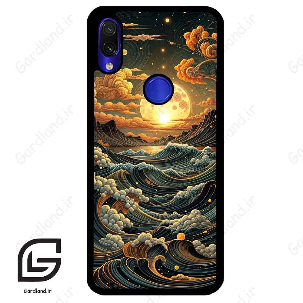 قاب گوشی شیائومی ردمی نوت 7/7پرو (Redmi Note 7 / Note 7 Pro ) طرح غروب کد 2505