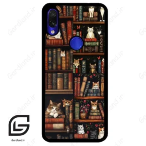 قاب گوشی شیائومی ردمی نوت 7/7پرو (Redmi Note 7 / Note 7 Pro ) طرح کتابخانه کد 2532
