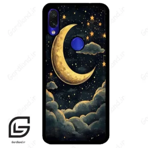 قاب گوشی شیائومی ردمی نوت 7/7پرو (Redmi Note 7 / Note 7 Pro ) طرح ماه کد 2547