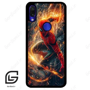 قاب گوشی شیائومی ردمی نوت 7/7پرو (Redmi Note 7 / Note 7 Pro ) طرح مردعنکبوتی کد 2558