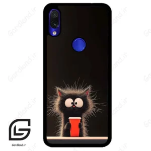قاب گوشی شیائومی ردمی نوت 7/7پرو (Redmi Note 7 / Note 7 Pro ) طرح گربه کد 2580
