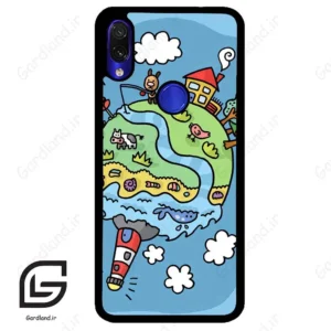 قاب گوشی شیائومی ردمی نوت 7/7پرو (Redmi Note 7 / Note 7 Pro ) طرح کودکانه کد 2599