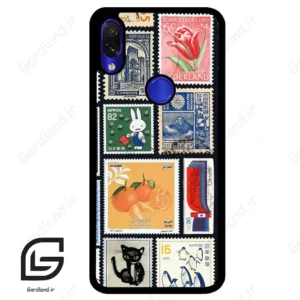 قاب گوشی شیائومی ردمی نوت 7/7پرو (Redmi Note 7 / Note 7 Pro ) طرح تمبر کد 2603