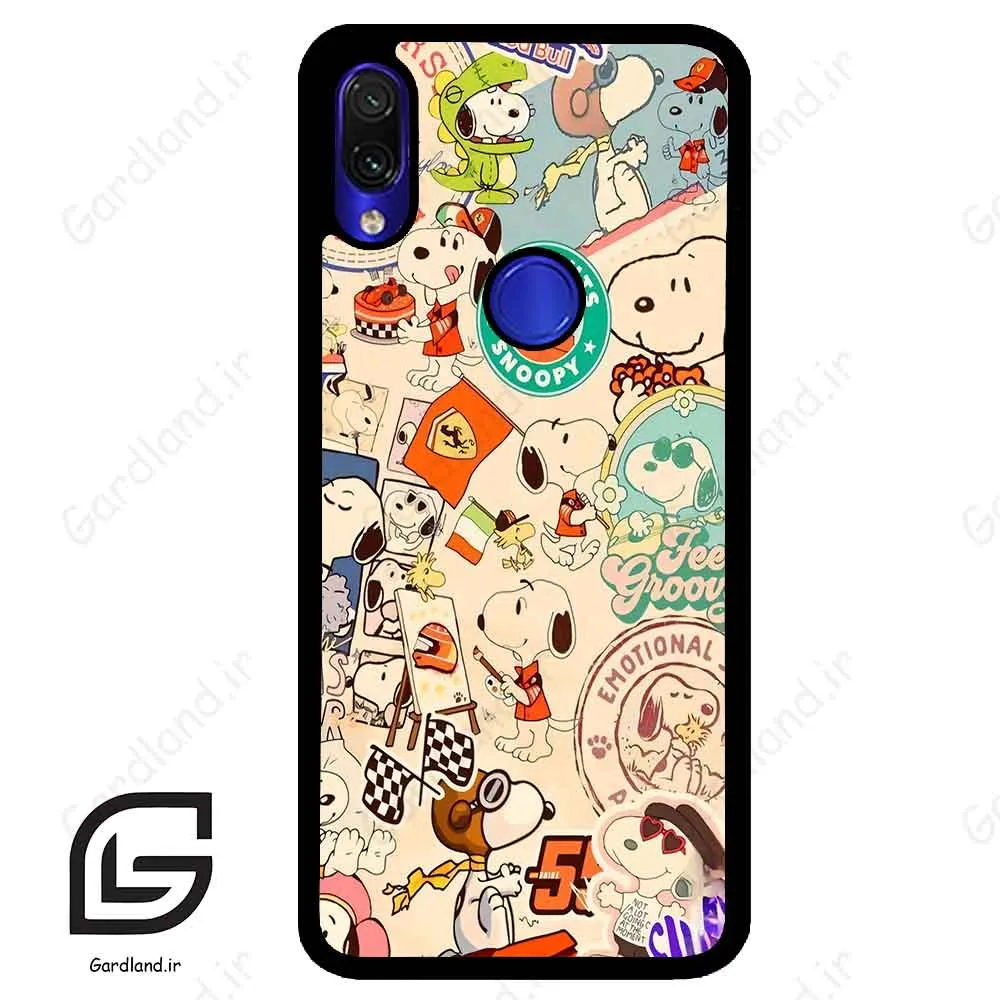 قاب گوشی شیائومی ردمی نوت 7/7پرو (Redmi Note 7 / Note 7 Pro ) طرح اسنوپی کد 2605