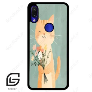 قاب گوشی شیائومی ردمی نوت 7/7پرو (Redmi Note 7 / Note 7 Pro ) طرح گربه کد 2619