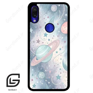 قاب گوشی شیائومی ردمی نوت 7/7پرو (Redmi Note 7 / Note 7 Pro ) طرح فضا کد 2626
