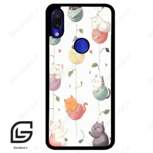 قاب گوشی شیائومی ردمی نوت 7/7پرو (Redmi Note 7 / Note 7 Pro ) طرح گربه کد 2633