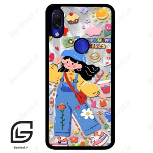 قاب گوشی شیائومی ردمی نوت 7/7پرو (Redmi Note 7 / Note 7 Pro ) طرح دخترانه کد 2642