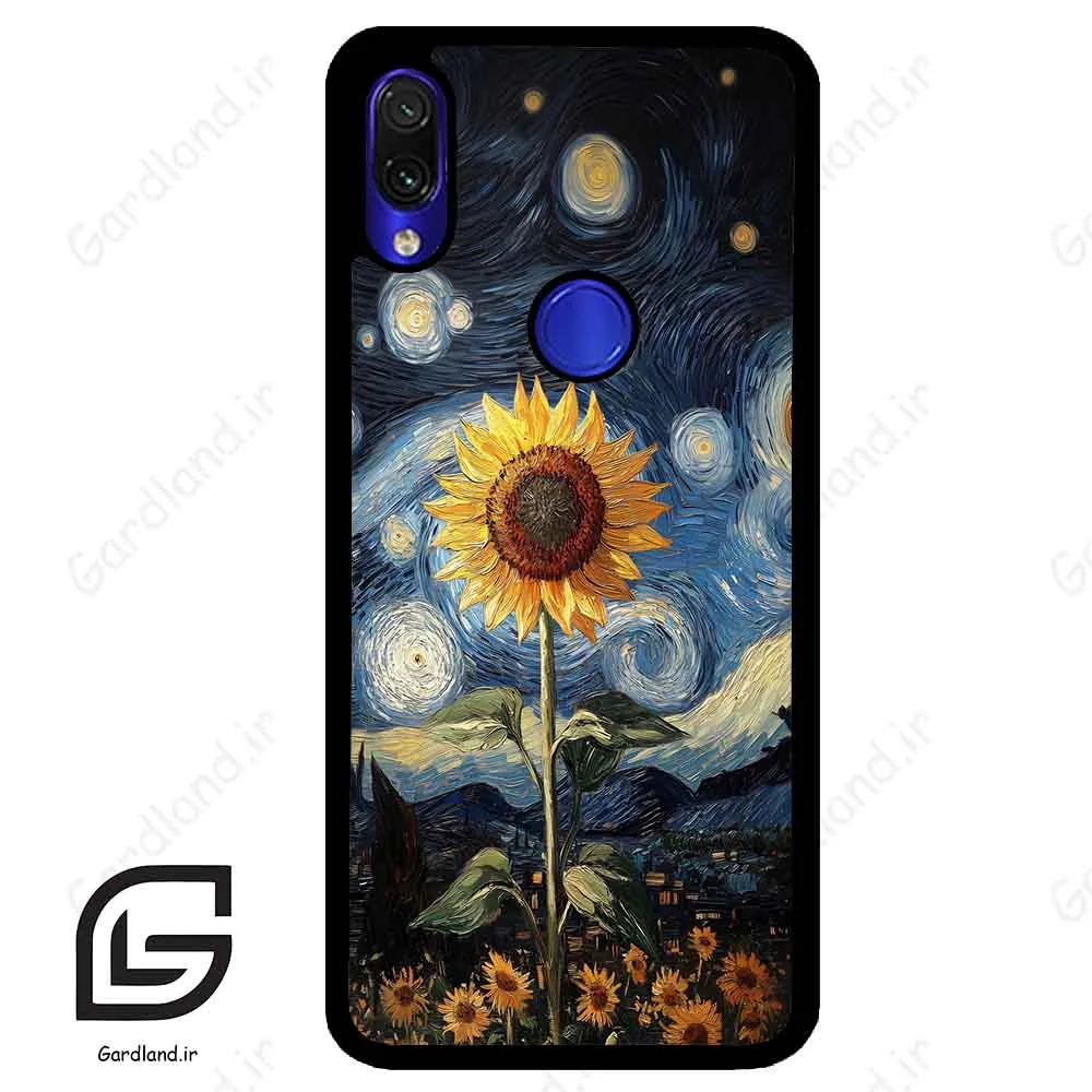 قاب گوشی شیائومی ردمی نوت 7/7پرو (Redmi Note 7 / Note 7 Pro ) طرح افتابگردان کد 2652