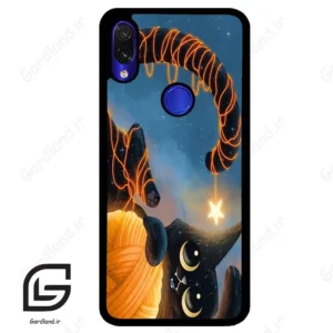قاب گوشی شیائومی ردمی نوت 7/7پرو (Redmi Note 7 / Note 7 Pro ) طرح گربه کد 2654