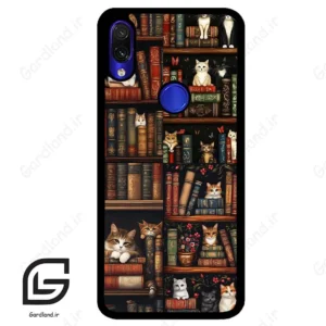 قاب گوشی شیائومی ردمی نوت 7/7پرو (Redmi Note 7 / Note 7 Pro ) طرح کتابخانه کد 2675