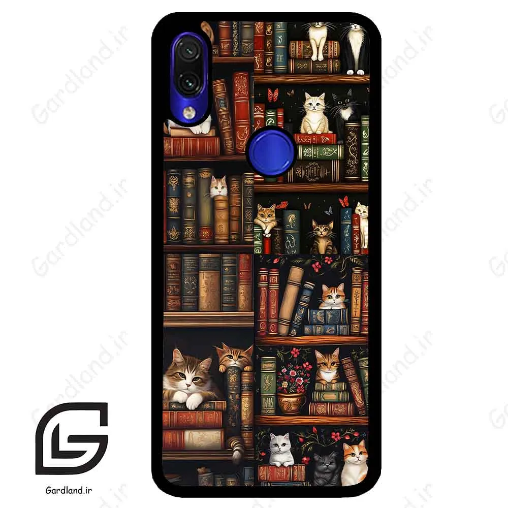 قاب گوشی شیائومی ردمی نوت 7/7پرو (Redmi Note 7 / Note 7 Pro ) طرح کتابخانه کد 2675