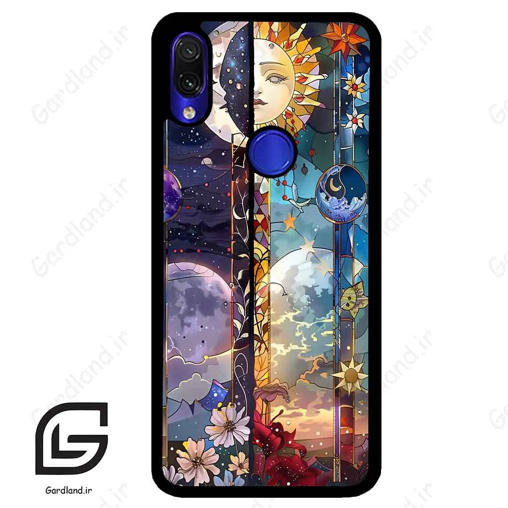 قاب گوشی شیائومی ردمی نوت 7/7پرو (Redmi Note 7 / Note 7 Pro ) طرح ماه کد 2695