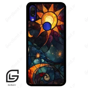 قاب گوشی شیائومی ردمی نوت 7/7پرو (Redmi Note 7 / Note 7 Pro ) طرح خورشید کد 2707